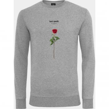 MisterTee Rundhalspullover MisterTee Herren Lost Youth Rose Crewneck (1-tlg)
