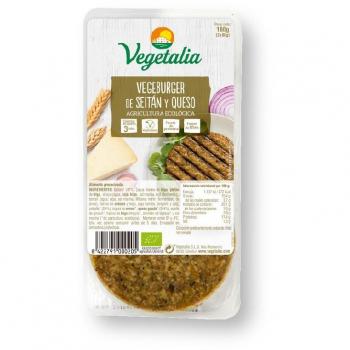 Pacote com 5 Hambúrgueres de Seitan e Queijo 160 g