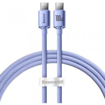 Câble USB-C Baseus 100W Violet 1,2m