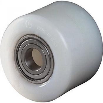 Gabelrollenkonstruktion BS – Polyamid, Länge 100 mm, Breite 100 mm, Durchmesser 85 mm, Achsen­Durchmesser 20 mm, Tragkraft
