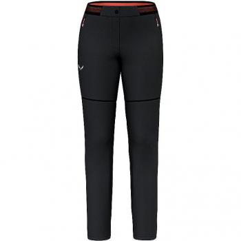 Pantaloni convertibili Salewa Pedroc 2 Durastretch nero donna