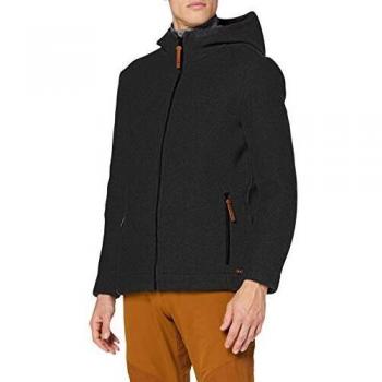 CMP Fix 39m3267 Men’s Black/Gray Carbone Hoodie