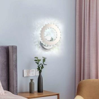 Comely K9 Crystal Living Room/Bedroom Sconce