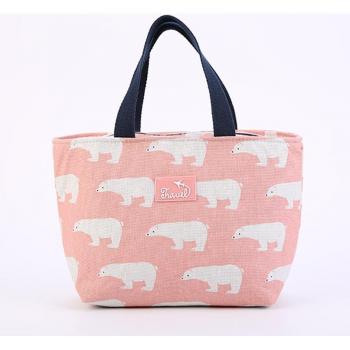 Freundliche Flamingo Essentasche