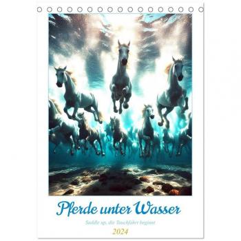 Pferde unter Wasser