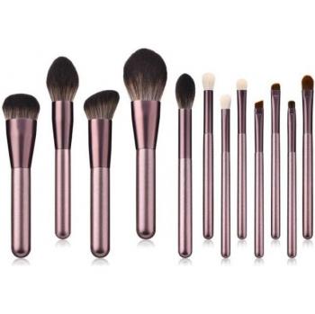 Purple Grape 12-Piece Cosmetic Brush Set
