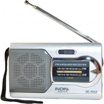 Radio numérique portable AM/FM à batterie avec antenne extensible