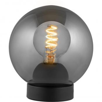 Halo Design Tischleuchte Bubbles E27 18cm smoke