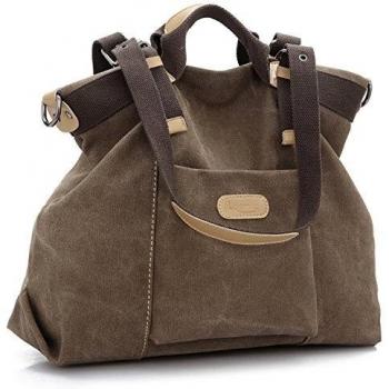 Bolso de mano LOSMILE para mujer, Bandolera Totes Hobo de Lona