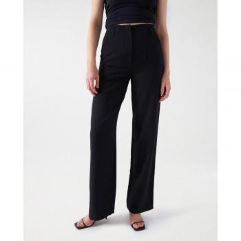 Pantalón recto de mujer con talle alto de Salsa Jeans, estilo Straight Fit