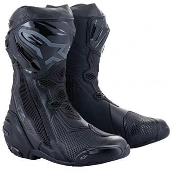 Alpinestars Supertech R, Stiefel Schwarz/Schwarz 43 EU
