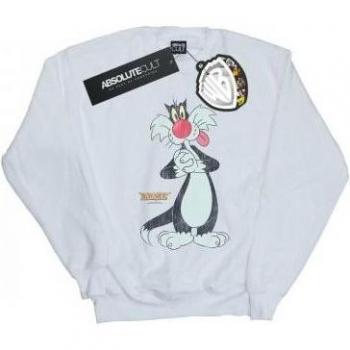 Felpa Looney Tunes Sylvester in Cotone Rotturato