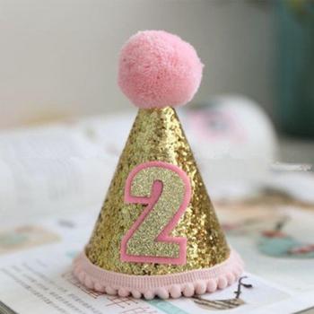 Pet Sequin Birthday Costume Hat