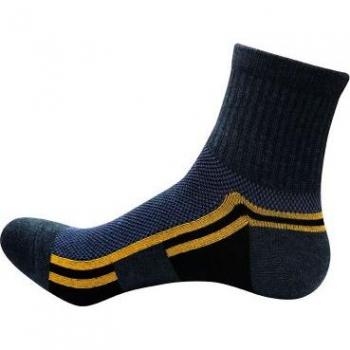 Calcetines informales de algodón para hombre, con diseño bordado, UE 39-44, 1 par