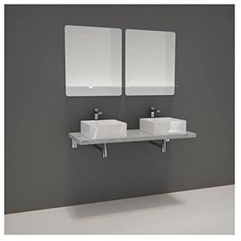 Set Completo: Lavabo, Mueble Doble y Espejo WILL