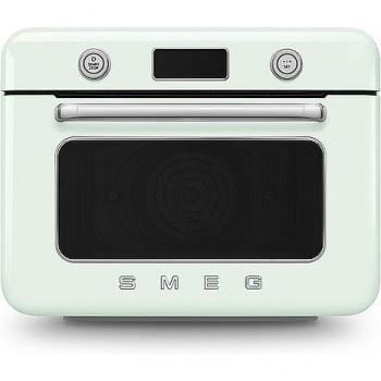 SMEG Kombi-Tisch Dampfbackofen Hellgrün