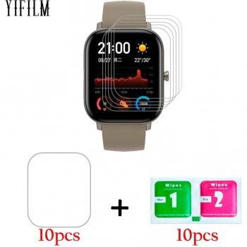 10Pcs TPU Film Screen Protectors for Amazfit Bip U, GTS 2, 2e Mini, and POP Pro