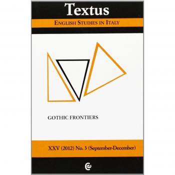 Textus. English studies in Italy. Gothic frontiers