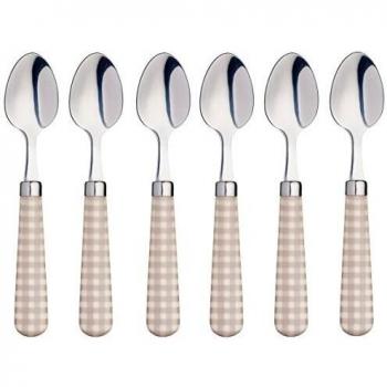 KitchenCraft Coloured Teaspoons, 15.5 cm