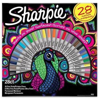 Ensemble de Marqueurs Multicolores Sharpie Paon