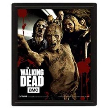 The Walking Dead 'Wanderer' Lentikular Poster, 10 x 8 Zoll