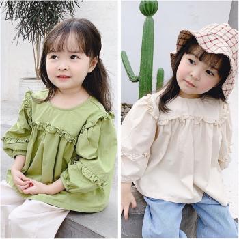 Blusa Infantil de Algodón con Estampado Colorido y Mangas Cortas