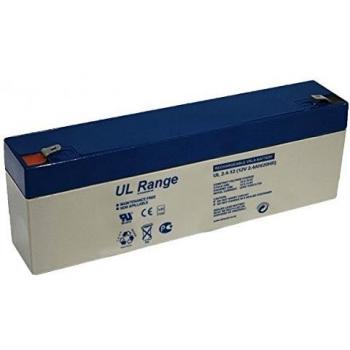 Batterie rechargeable 12 V 2,4 Ah UltraCell – sortie faston 4,8 mm