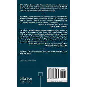 Realist Strategies of Republican Peace, Palgrave Macmillan History of International Thought Series