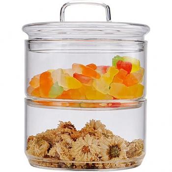 Multi-Layer Snack and Tea Storage Jar