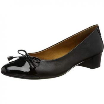 CAPRICE Damen Pumps Ingrid, Schwarz (Black Nappa Co 26)