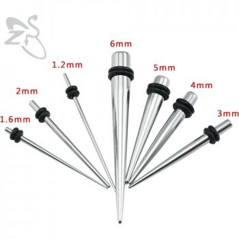 Plug de Estiramiento de Orejas de Acero Inoxidable