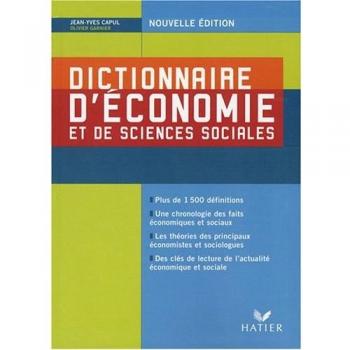 Dictionnaire D'Economie Et De      FL