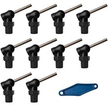 TPF commercial 39174000 – Embout de haute pression xW (70 bar 1/4 D 1.6 mm, l 31.8 mm), couleur noir