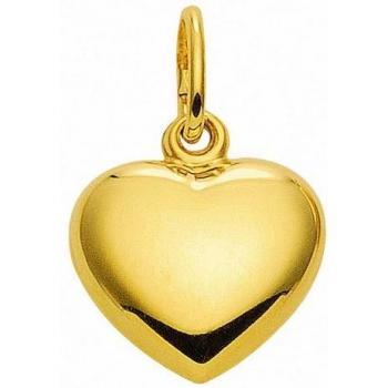 Eleganter Kettenanhänger Herz aus 585 Gold für Damen