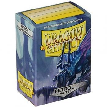 Dragon Shield Matte Petrol Trading Card Game Sleeves