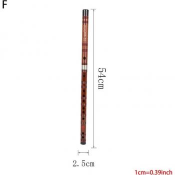 Flauta de bambú afinada en C D E F G