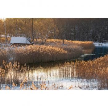 Papermoon Fototapete »Flusslandschaft«
