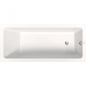 Baignoire rectangulaire Duravit No.1, 160 × 70 cm en acrylique