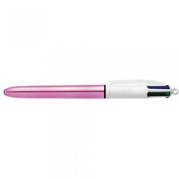 BIC 4 COULEURS SHINE ROSE