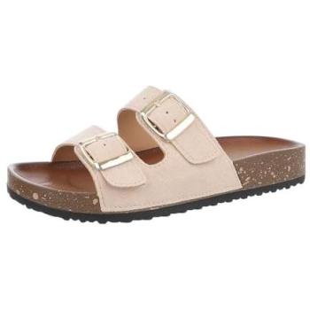 Ital-Design Beige Slipper für Damen – Stil & Komfort