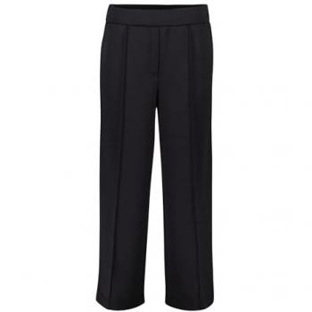 Betty & Co 5-Pocket-Jeans und Culotte mit Biesen für Damen, Schwarz, Gr. 44