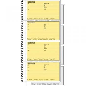 SIGEL Expres Telefonnotizbuch, spiralisiert, 29,7x14 cm, 2x40 Blatt