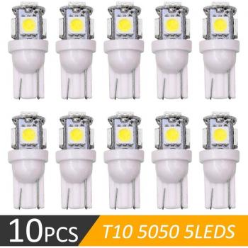 10PCS T10 LED Wedge Bulbs