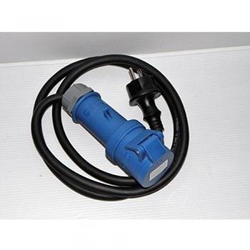 Adapterkabel Schuko auf CEE mit 1,5 m Länge