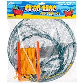 Yellow Crab Line with Ring Net