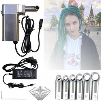 Dreadlocks rapide avec kit de machine à dreadlocks