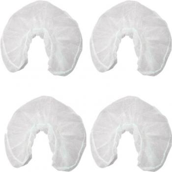 Oreiller non tissé jetable en forme de U pour salon de beauté, 50 pièces