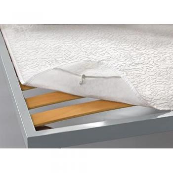 Coprirete Matrimoniale Alba Protezione Rete Letto 100% Poliestere Made in Italy