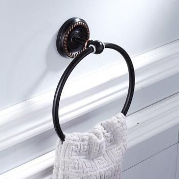 Antique Bronze Towel Ring Holder ZD1689