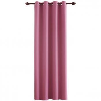 Tende Isolanti Rosa Occhielli Moderni 140x280 cm